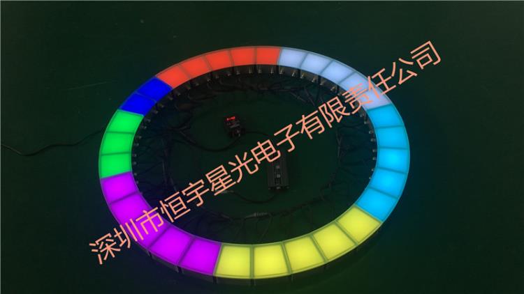 深圳恒宇星光電廣場LED地磚燈led發(fā)光磚廣場地磚燈帶