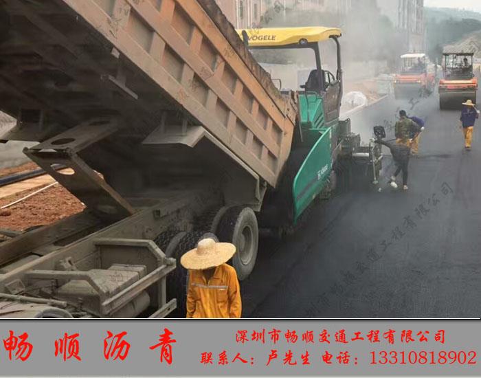 深圳瀝青路面承包施工 瀝青路面翻新改造 柏油路面施工