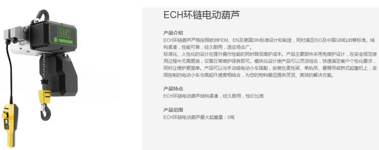 成都法蘭泰克環鏈葫蘆減速箱起升電機