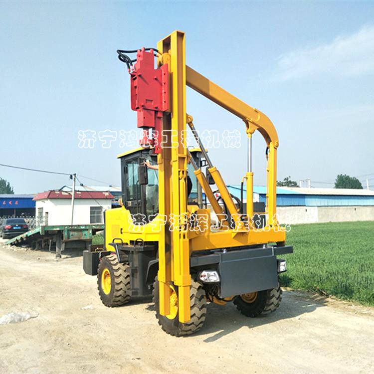 現(xiàn)貨直銷公路護(hù)欄鉆孔機(jī) 公路護(hù)欄打樁機(jī) 液壓護(hù)欄打樁機(jī)廠家