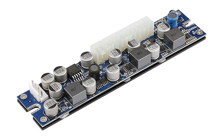16-24V輸入200W迷你ITX電源板DC-ATX電源模塊