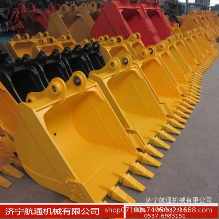 濟(jì)寧老品牌航通機(jī)械直銷(xiāo)挖掘機(jī)加強(qiáng)斗 挖掘機(jī)挖斗 各種規(guī)格挖斗