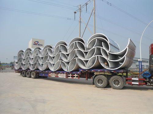 張家口公路涵洞鋼波紋管 鋼波紋管涵 金屬波紋涵管每米價錢