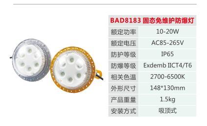 BFC8183  固態(tài)免維護防爆燈 20W 10W