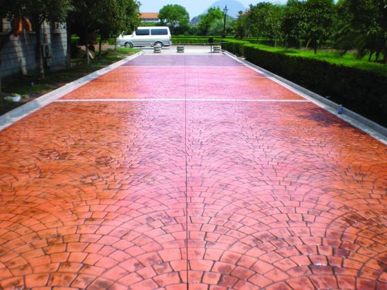 阜陽藝術壓模地坪 藝術壓花地坪