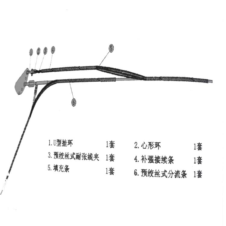 電力導(dǎo)線用備份線夾圖片