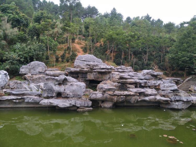 太湖石造景 太湖石驳岸 太湖石假山案例