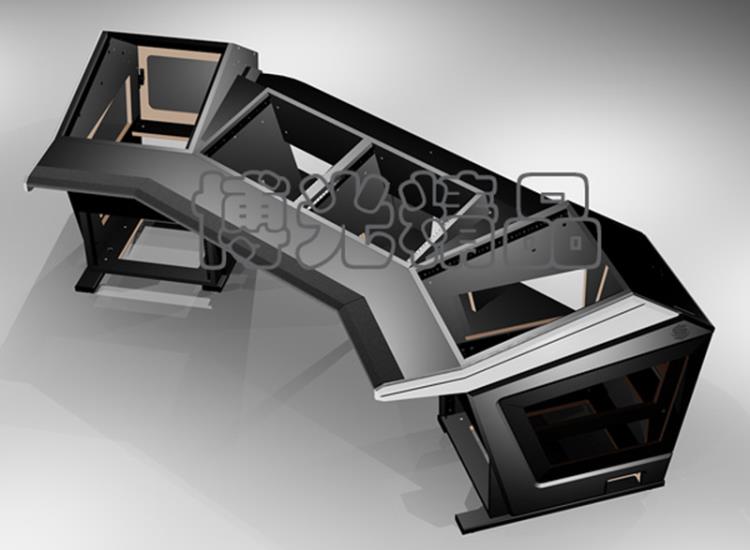 供应国内录音棚录音桌工作台可定制全木制