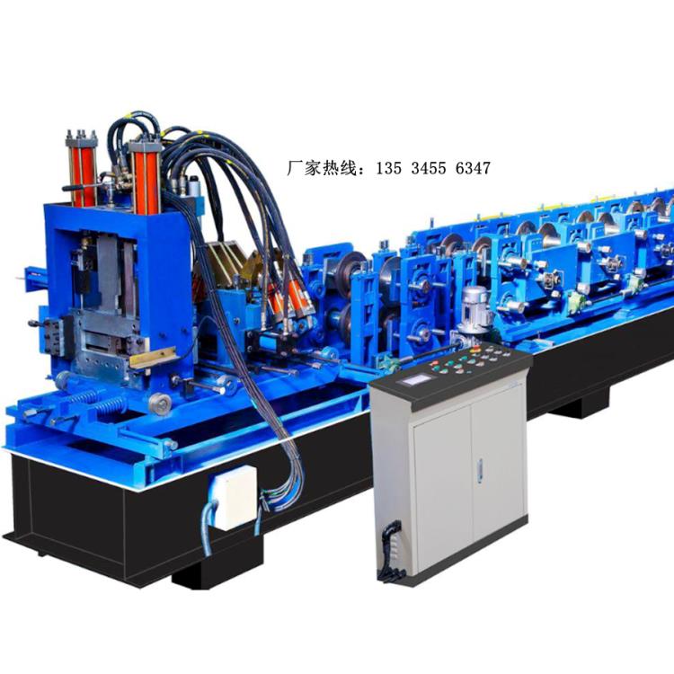 佛山C型钢成型机设备 全自动数控液压C型钢冷弯成型机