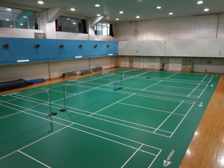 羽毛球運動地膠地板 免費安裝 質保五年
