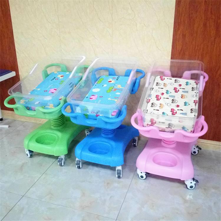 醫(yī)用ABS嬰兒車 豪華氣控升降嬰兒床 可傾斜嬰兒車