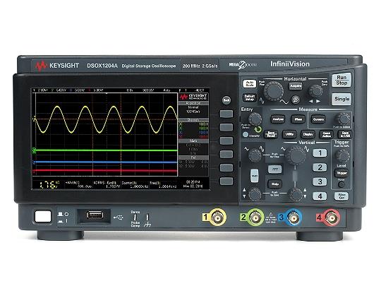 DSOX1204A 示波器70 100  200 MHz