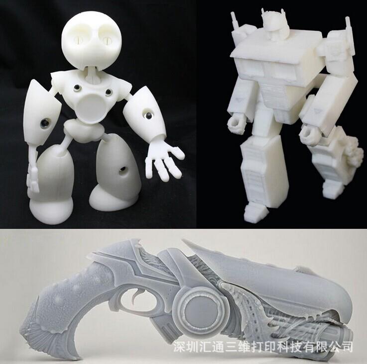 深圳龍華3D打印樣品玩具公仔模型手板變形金剛機器人手辦