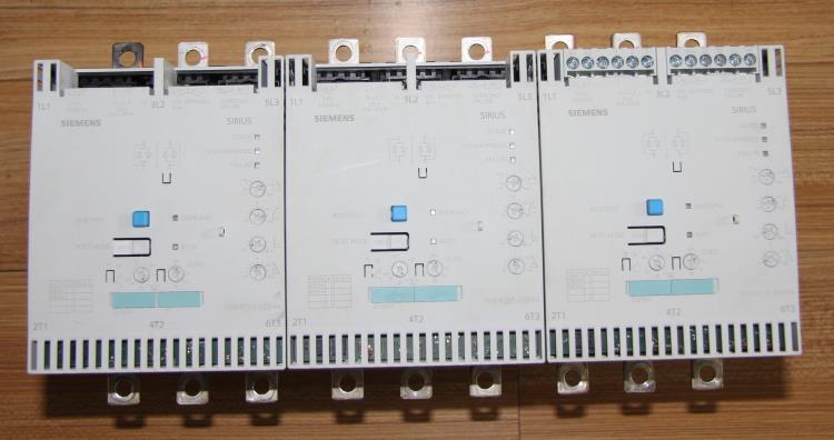 西門子軟啟動電源故障3RW4453-6BC44旁路故障維修