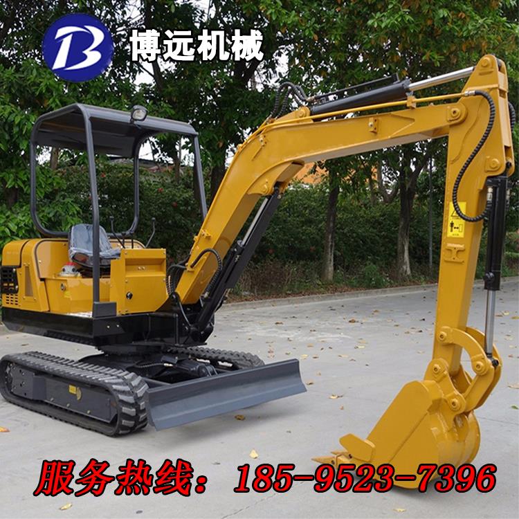 小型挖掘機多功能 農(nóng)用挖坑 園林綠化履帶式挖掘機