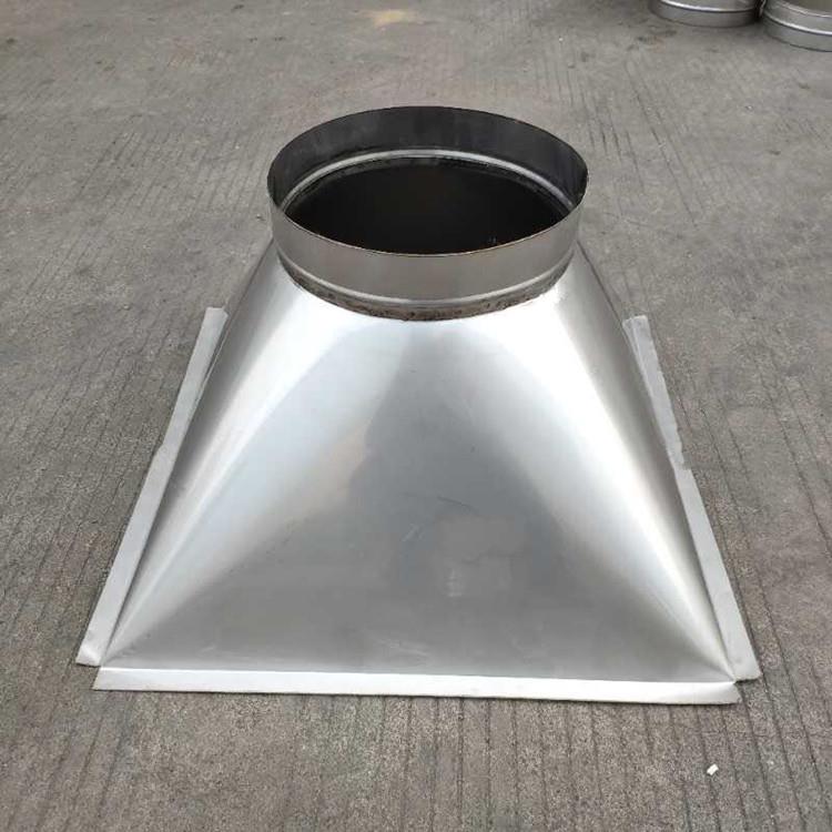 广州螺旋风管厂低价出售方转圆变径管 天圆地方 外观美