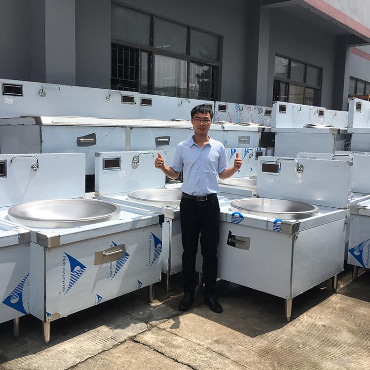 【商用电磁灶单头大炒锅】广东商用电磁灶单头大炒锅