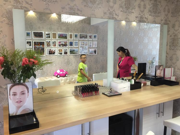 定制美容院美容鏡LED燈鏡壁掛式LED化妝鏡美發(fā)鏡招代理加盟