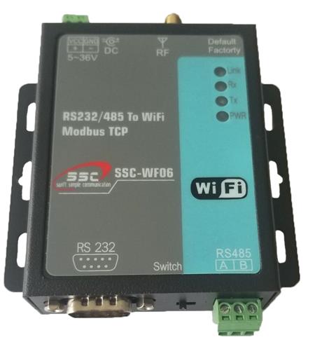 WiFi串口服務(wù)器232485轉(zhuǎn)WiFi支持Modbus