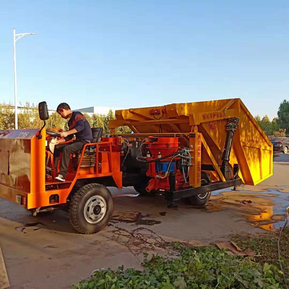 車載噴漿車 混凝土自動上料噴漿機(jī)組 隧道噴漿車 全自動噴漿車