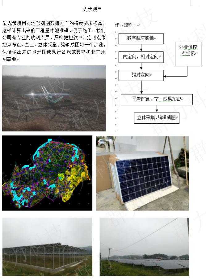 合山市群力承接光伏項目對地形測圖數(shù)據(jù)方面