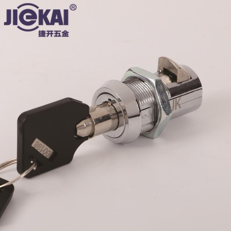 JK521 電梯伸縮鎖 彈簧復位轉舌鎖 迅達操作箱鎖 電梯鎖