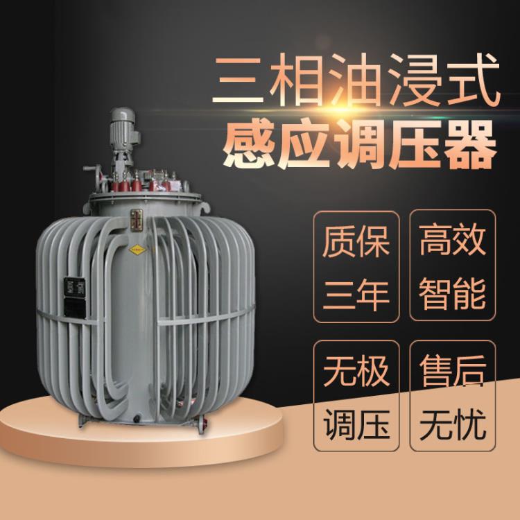 三相油浸式感應(yīng)調(diào)壓器TSJA-100kva