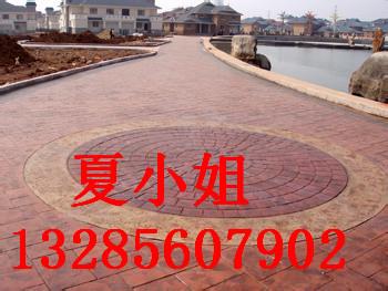 杭州壓花地坪 建德壓花地坪