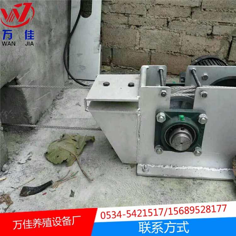 廠家低價供應刮糞機豬場自動刮糞機一拖二豬舍刮糞機現貨銷售