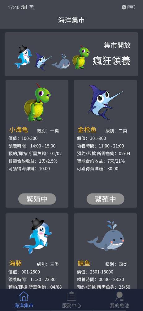 廣州海宏華登區塊魚海洋世界系統源碼開發