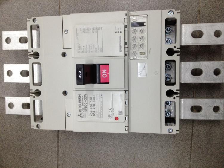 原裝三菱塑殼斷路器NF800-CEW 3P 400-800A