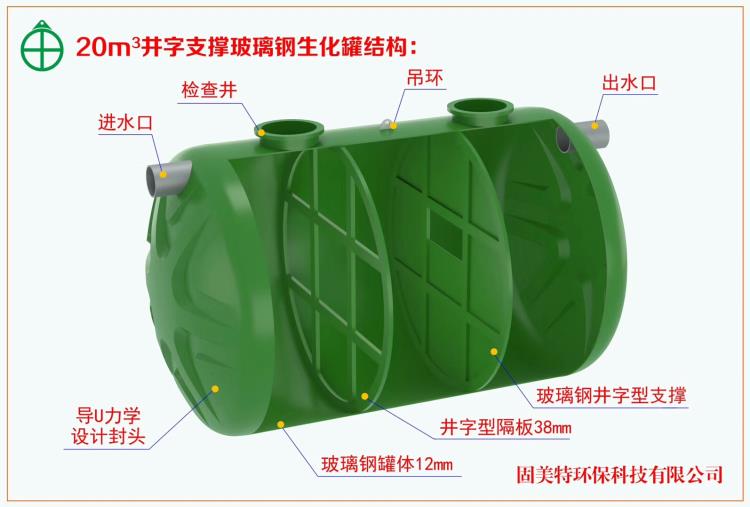 随州第三代玻璃钢化粪池厂家直销经营