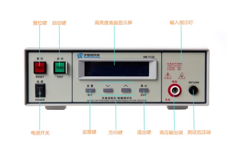 HR-7122程控耐壓 絕緣測試儀