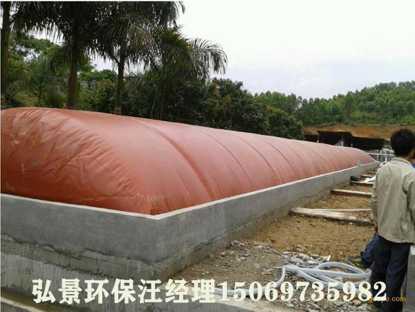100-300立方紅泥發酵儲氣袋浮罩主要做法及要求