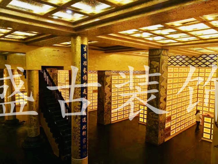 湖北盛古寺廟彩繪集成扣板吊頂