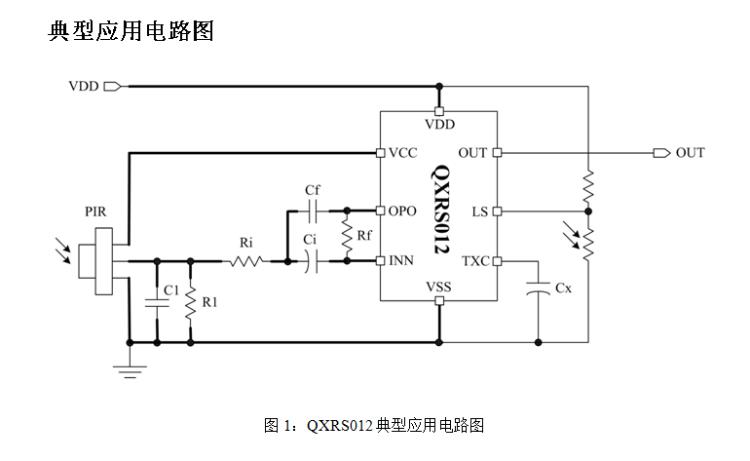 紅外人體感應(yīng)IC 泉芯 低功耗的熱釋電紅外傳感信號(hào)處理芯片