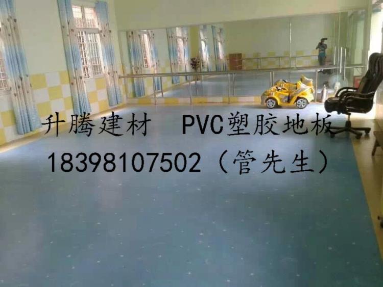 彈性PVC地膠板PVC地膠蓬安幼兒園裝修舞蹈塑膠地板