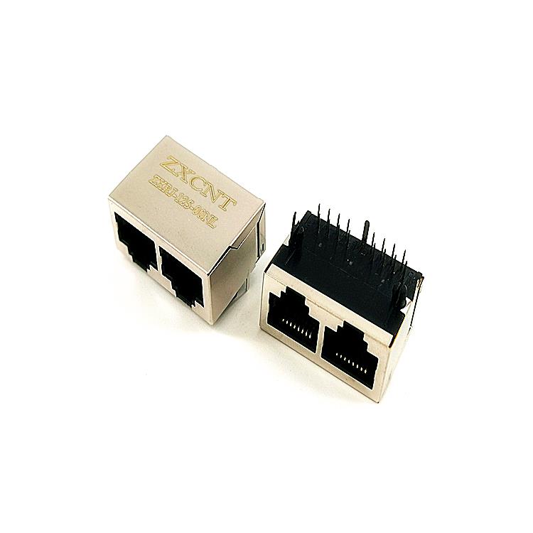 RJ45百兆變壓器無燈網(wǎng)絡插座ZXRJ-125-00NL接口