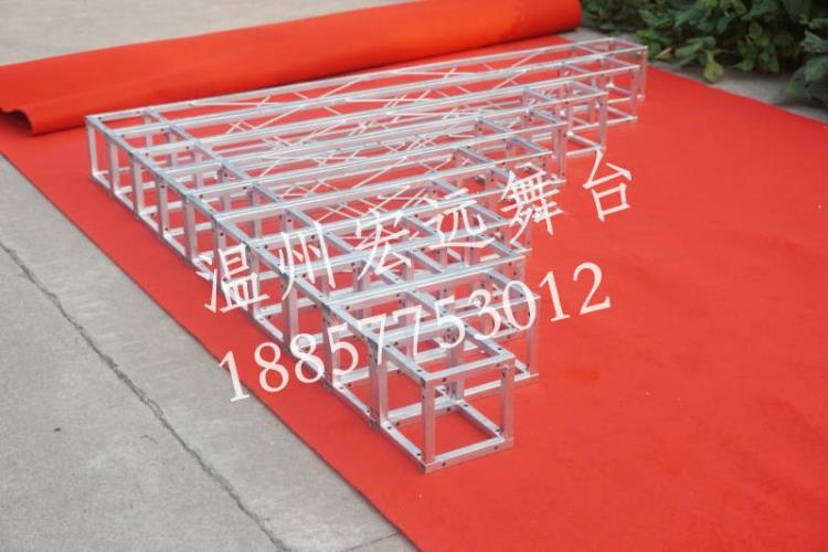 舞臺桁架廠家 浙江溫州鋼制演出舞臺架桁架 室外演出舞臺桁架