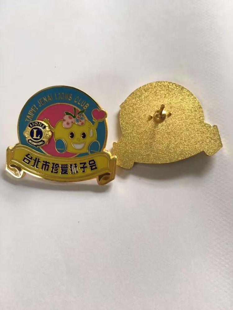 呼和浩特金屬徽章訂做logo胸章定制胸牌廠家