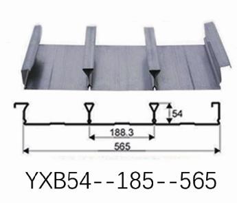 合肥六安马鞍山YXB65-185-565闭口楼承板