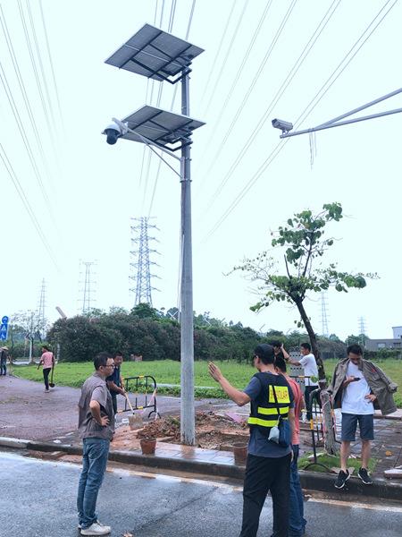 道路监控太阳能供电系统