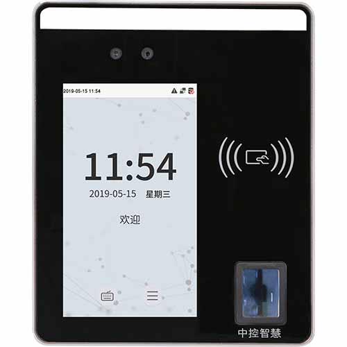 動態人臉中控xFace500考勤門禁機