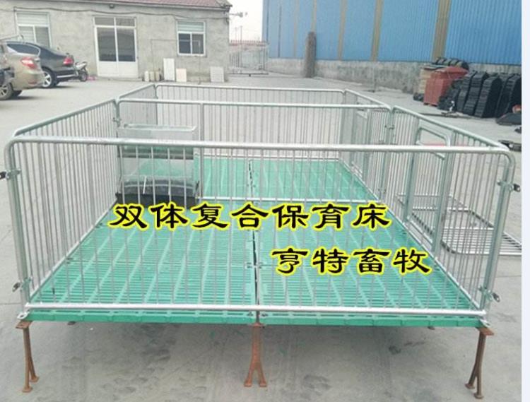 亳州供應豬用雙體復合產床母豬位復合板小豬部位塑料板碳纖維電熱