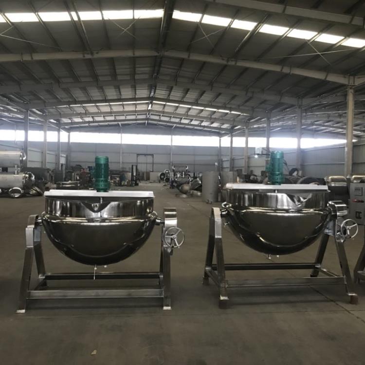 雙層導熱油電加熱夾層鍋 煮肉制品保溫夾層鍋