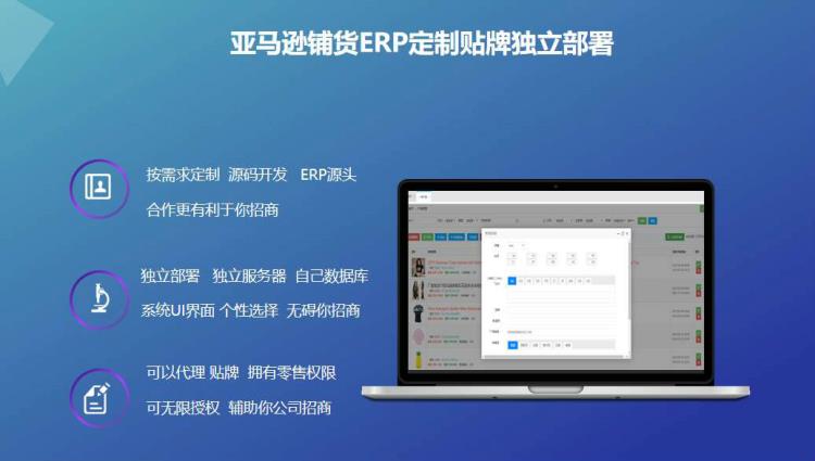 跨境电商ERP系统亚马逊店群代理oem贴牌代理