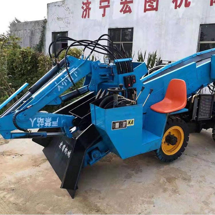 宏圖扒渣機 液壓耙渣機 礦用扒渣機 輪式行走 后導向轉(zhuǎn)彎