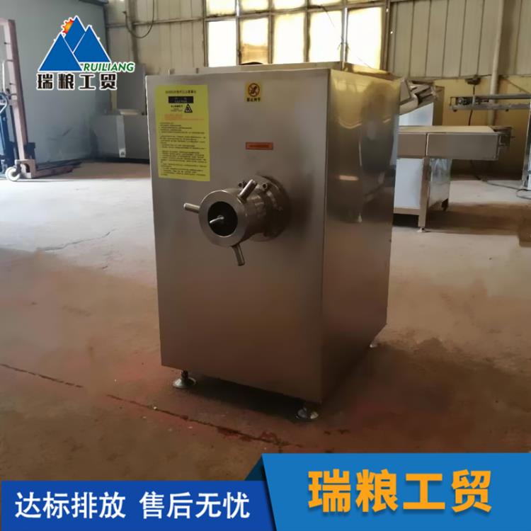 瑞糧JR-120型凍肉絞肉機(jī) 凍豬肉絞肉機(jī) 凍肉盤絞肉機(jī)