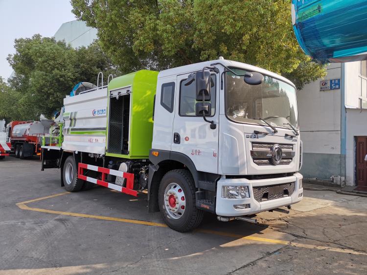 河南國六抑塵灑水車東風D9 10方噴灑抑塵車