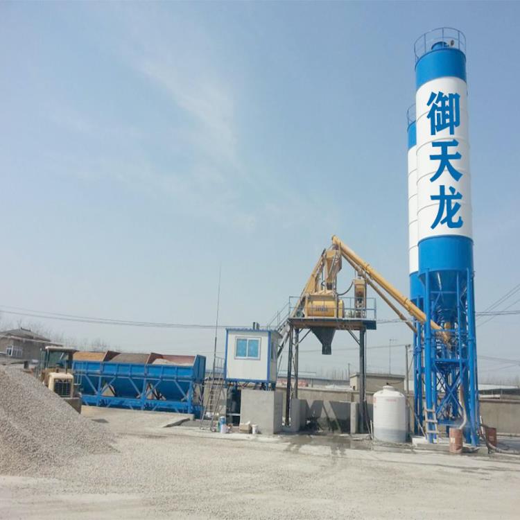 河北御天龍HZS35混凝土攪拌站 工程機械廠家 混凝土設備